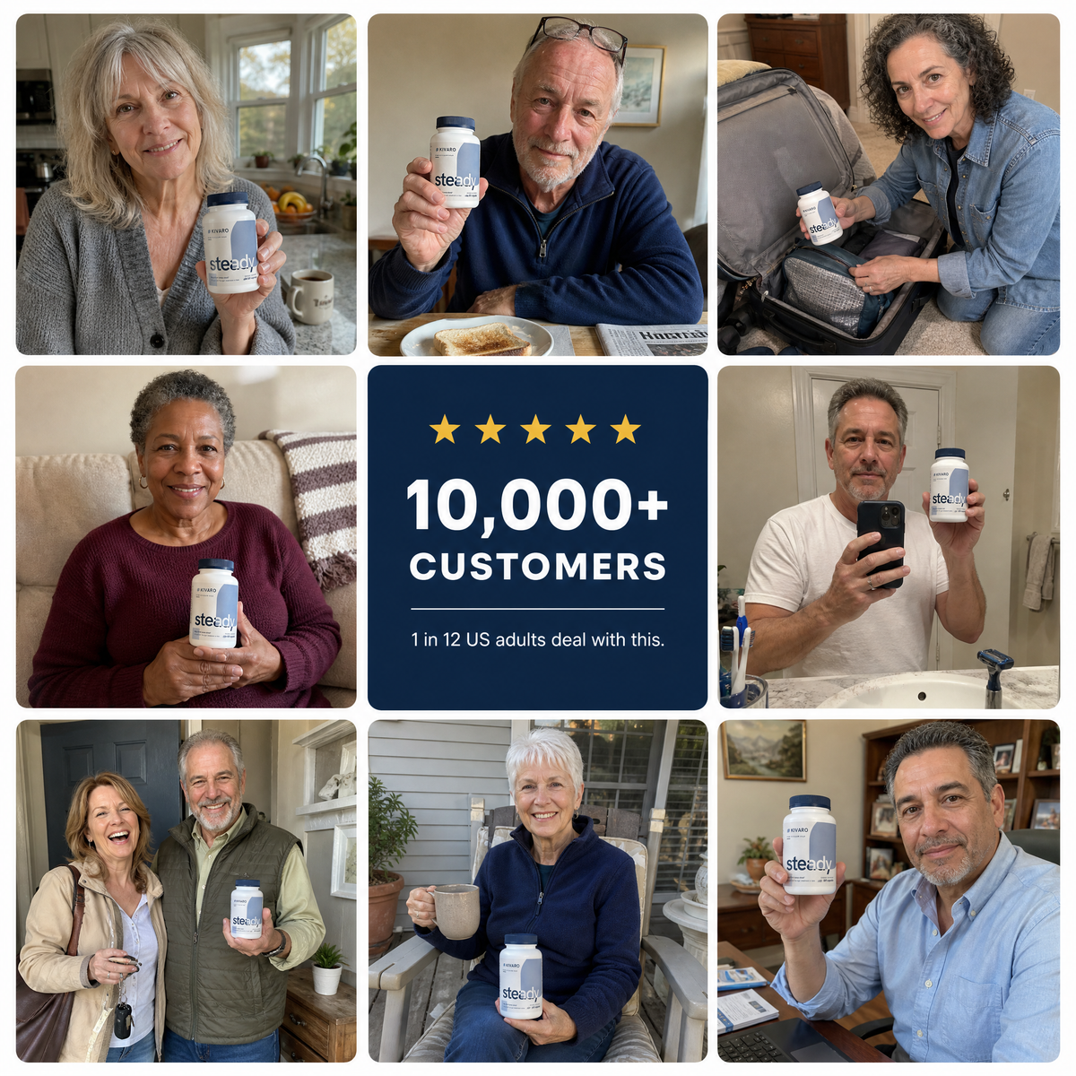 Kivaro Steady | Pure Psyllium Husk