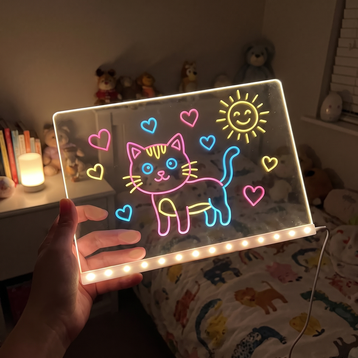 GlowPad™ LED Drawing Board for Kids