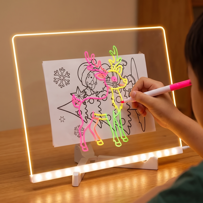 GlowPad™ LED Drawing Board for Kids
