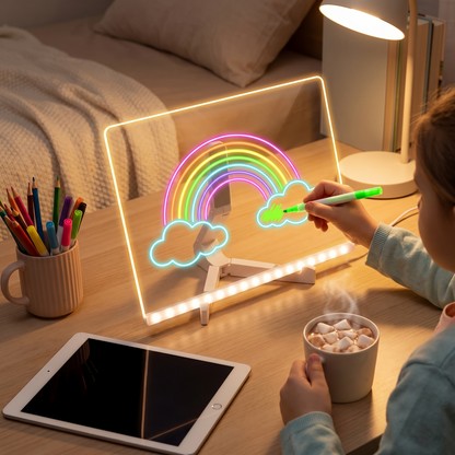 GlowPad™ LED Drawing Board for Kids