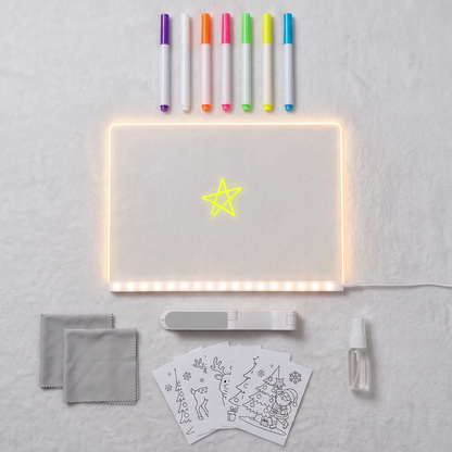 GlowPad™ LED Drawing Board for Kids