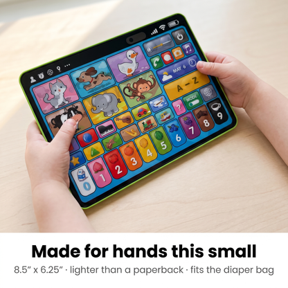 Screen-Free Learning Tablet · 5 Languages · Ages 1–4