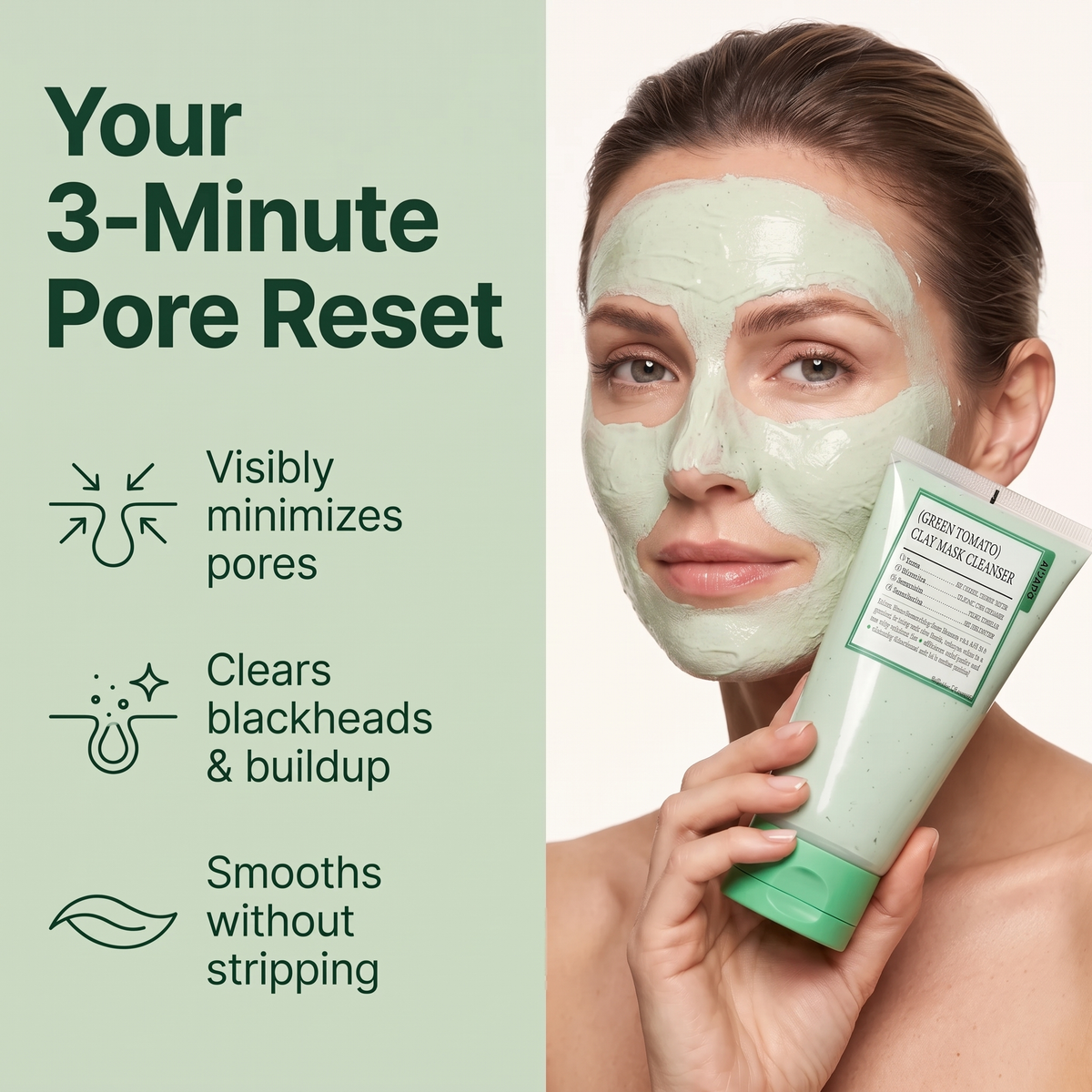 Green Tomato Clay Mask