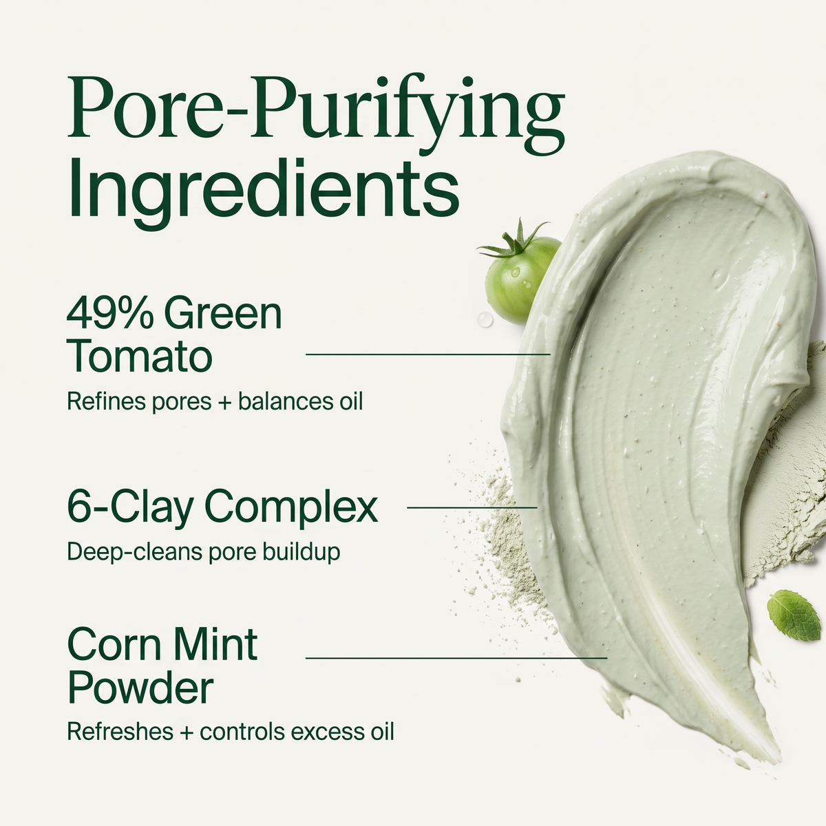 Green Tomato Clay Mask