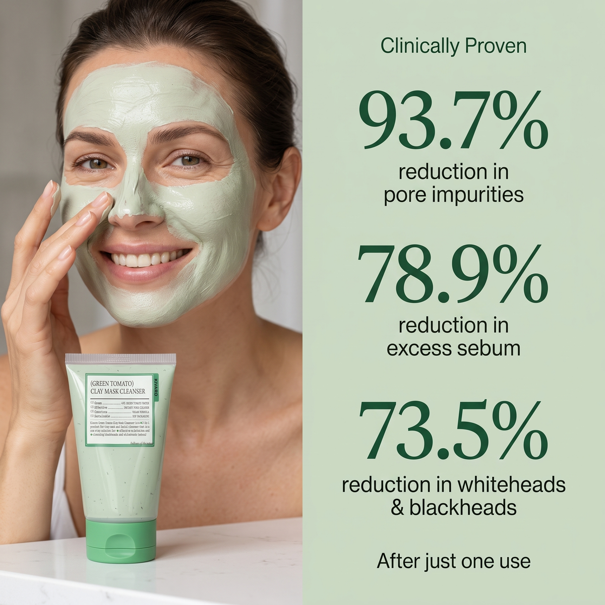Green Tomato Clay Mask
